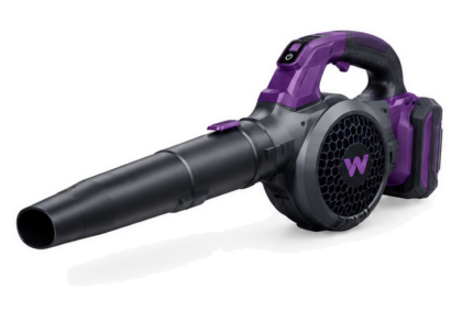 Woossox 60V Brushless Cordless Leaf Blower with Digital LCD Display – 650 CFM, 180 MPH Turbine Fan, Cruise Control & Turbo, 5.0Ah Battery & Charger