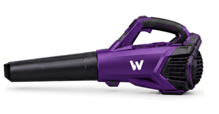 Woossox 40V Brushless Jet Leaf Blower with Flat Concentrator Nozzle & LED Speed Indicator – 600 CFM, 165 MPH, Turbo Mode, 5.0Ah Battery & Charger