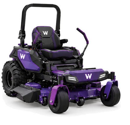 Woossox Commercial Zero Turn Mower 60 Inch Fabricated Deck – 25 HP 747cc V-Twin Engine, Dual Hydrostatic Transmission, Foldable ROPS, LED Headlights, Suspension Seat